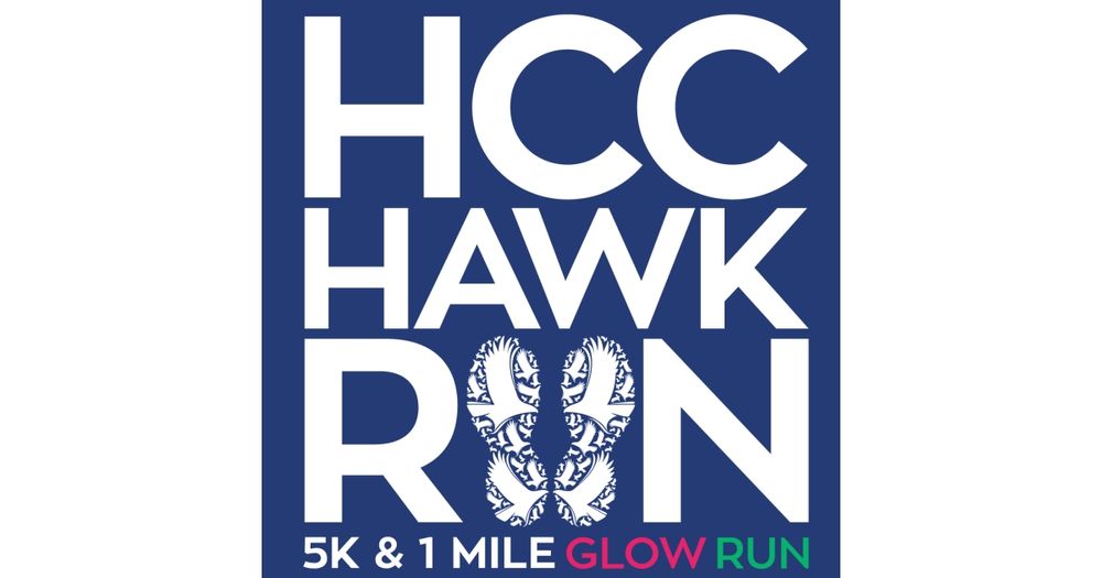 HCC Hawk Run 5K--GLOW RUN