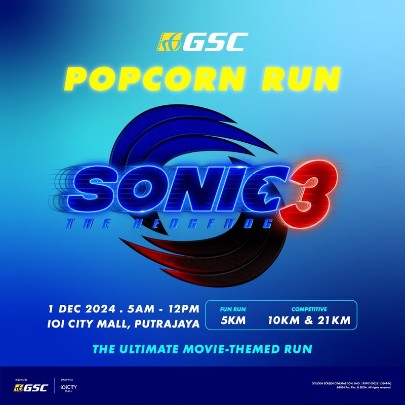 GSC Popcorn Run - Sonic The Hedgehog 3