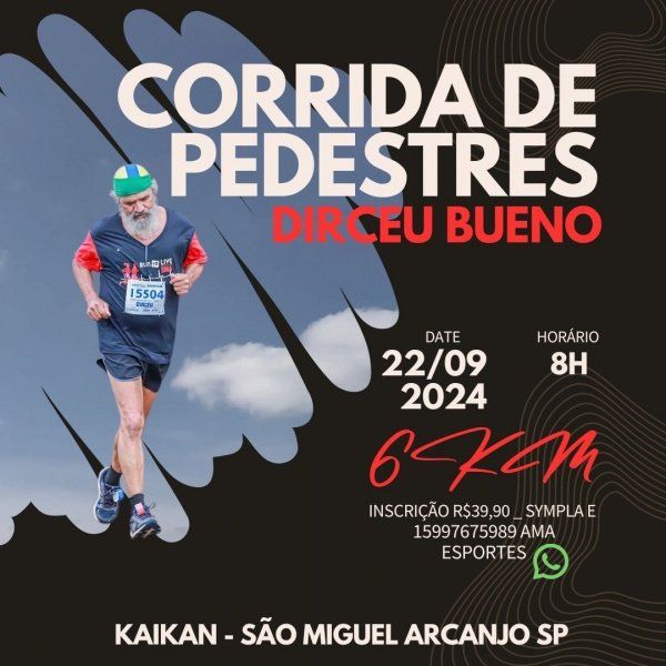 CORRIDA DE PEDESTRES DIRCEU BUENO 2024