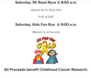 Go For the Gold 5K & 1 Mile