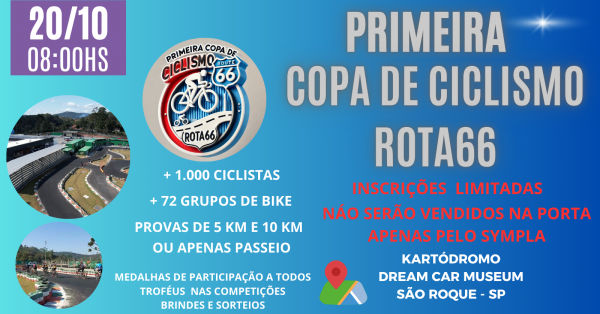 PRIMEIRA COPA DE CICLISMO ROTA66