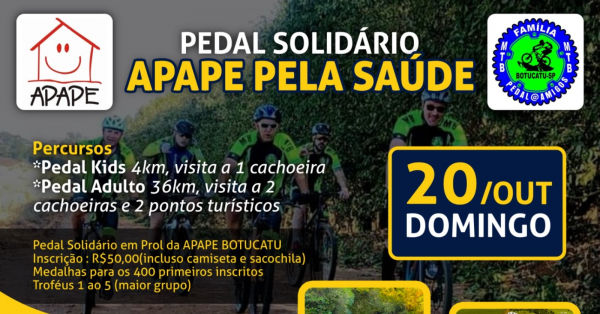 Pedal Solidário APAPE pela Saúde