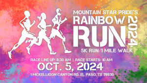 Mountain Star Pride's Rainbow Run: 5k Run/1 Mile Walk