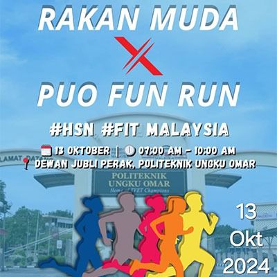 Rakan Muda X PUO Fun Run 2024