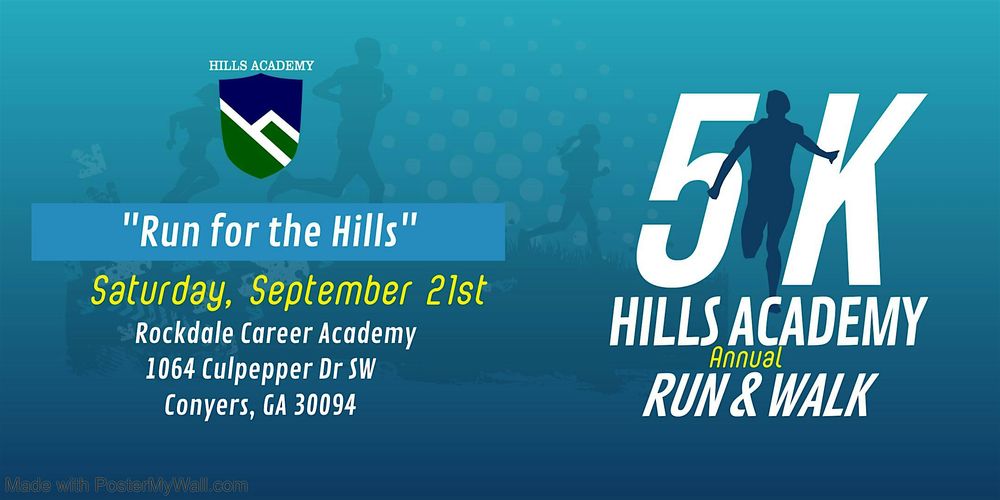 Hills Academy 5K Run for the Hills - September 15 2024