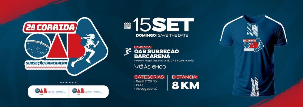 2ª CORRIDA DA OAB - SUBSEÇÃO BARCARENA-PA
