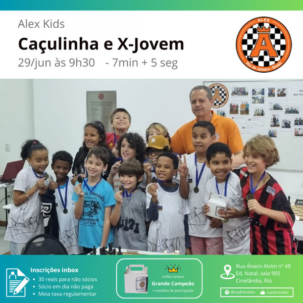 Torneios Caçulinha e X-Jovem
