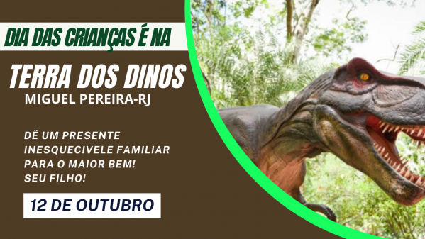 Dia das Crianças na Terra dos Dinos