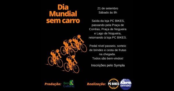 Pedal Dia Mundial sem Carro - PC Bikes / Amac21