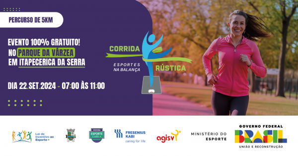 Corrida Rústica Esportes na Balança