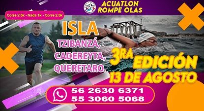 Acuatlón la Isla Tzibanza 2024