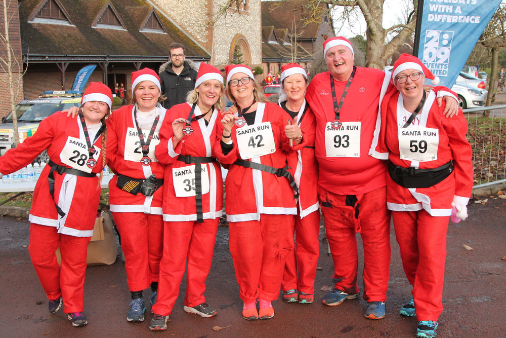 Denbies Santa Run 2024