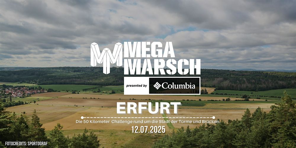 Megamarsch 50/12 Erfurt 2025