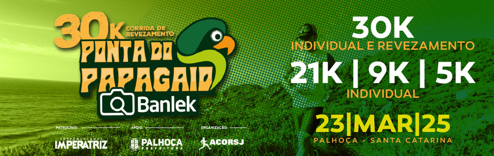 12ª Corrida 30K Ponta do Papagaio