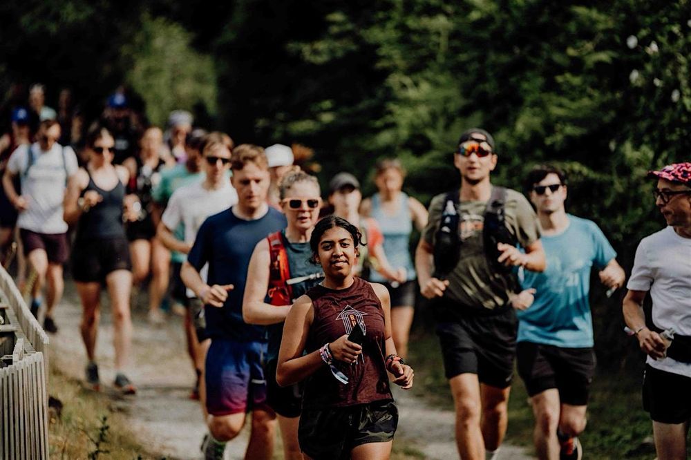 The 50/50 : 15km Mix terrain Sunday long run