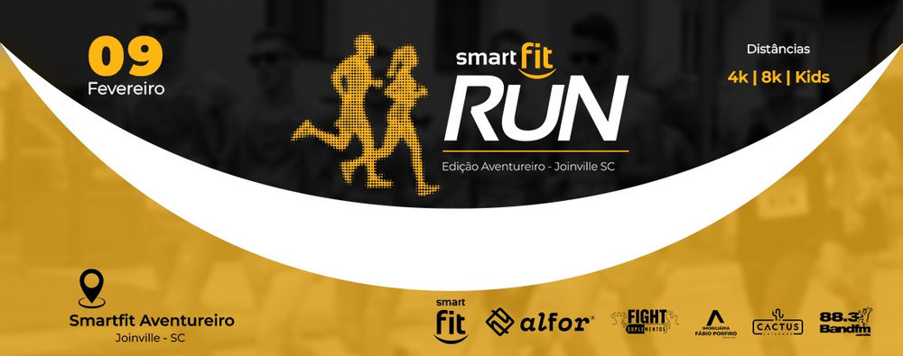 Corrida Smart Fit Run Edição Aventureiro - Joinville