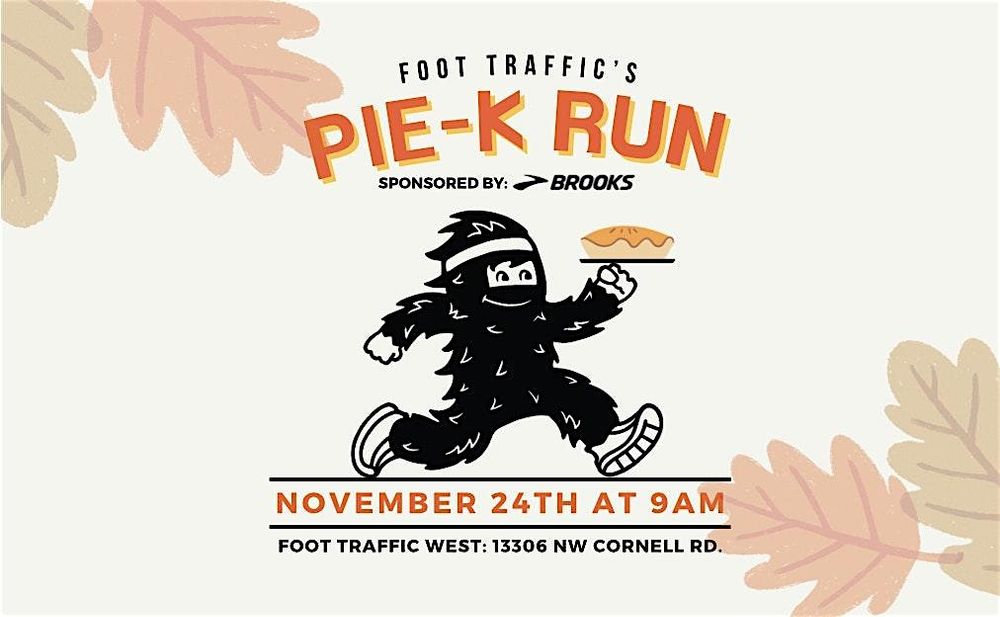 Pie-K Run at West sponsored by Brooks