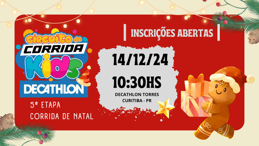 Corrida de Natal - 5ª Etapa Circuito de Corrida Kids Decathlon