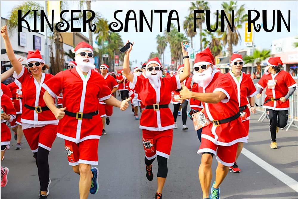 Kinser Santa Fun Run Dec 2024 MCCS Adult Sports