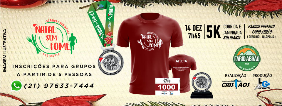 2° Corrida e Caminhada Natal Sem Fome