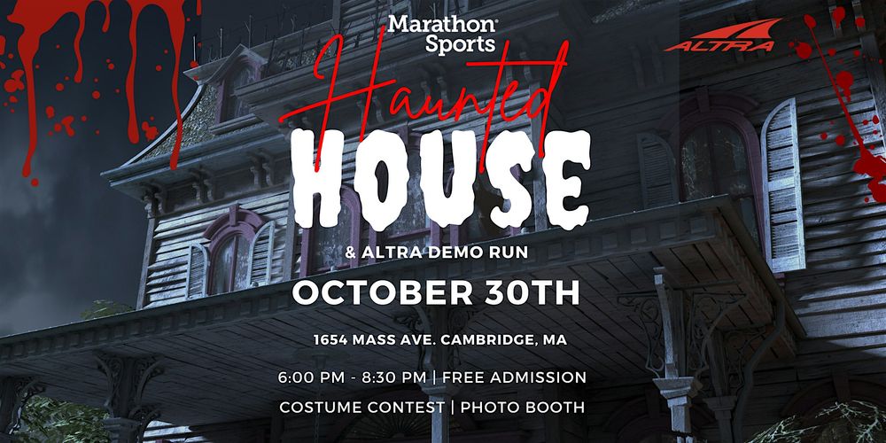 Haunted House and Halloween Run with Altra