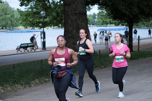 RunThrough Chase the Sun Hyde Park 5k & 10k - August