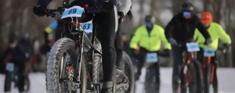 Fat Bike Frosty and Skinny Tire Winter XCO Series 2025
