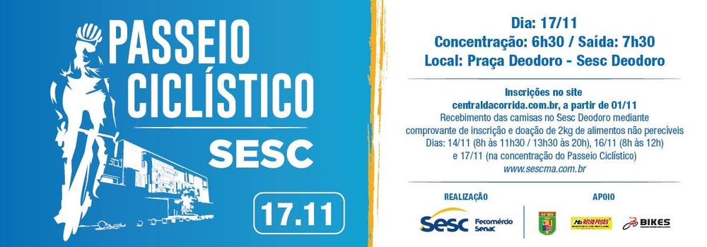 PASSEIO CICLÍSTICO DO SESC