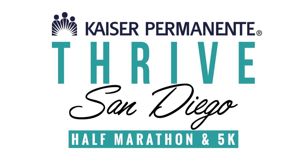 2025 PRE-SALE Thrive San Diego Half Marathon & 5K