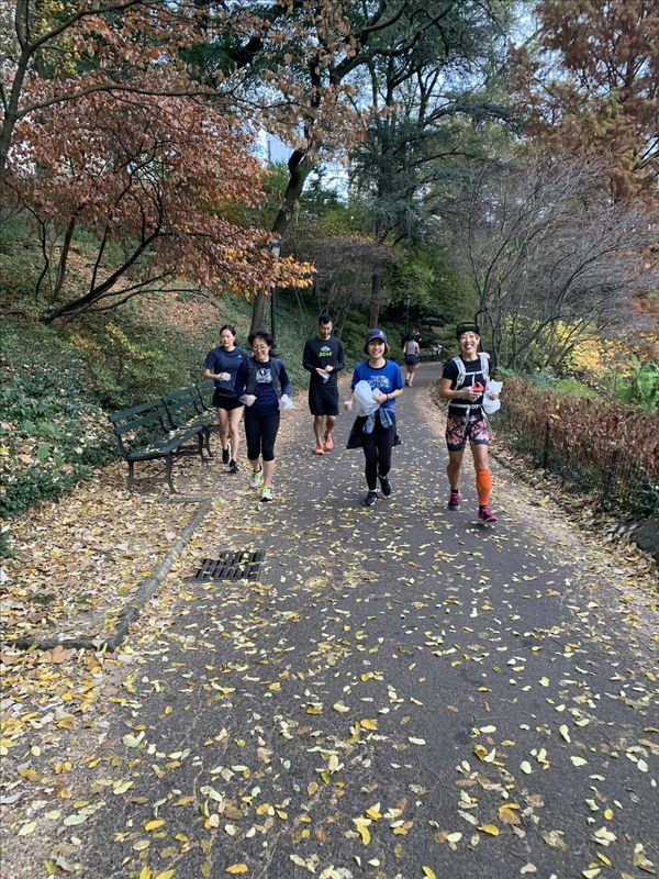 Turkey Trot Central Park 5K Trail Run + Clean up w. All Pumpkin GF BF