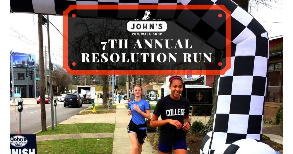 John's Run/Walk Shop "Make It" Resolution Run