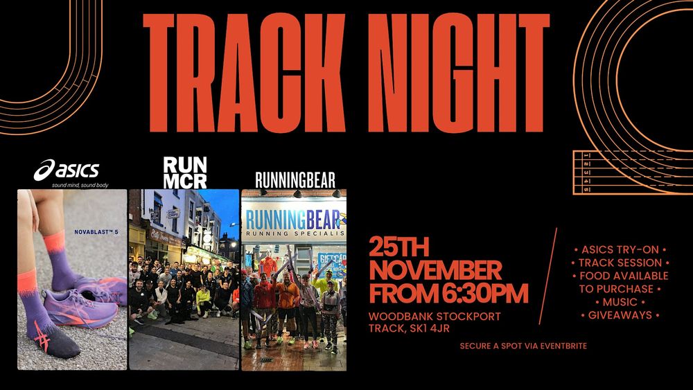 TRACK NIGHT RUN MCR x Running Bear x Asics
