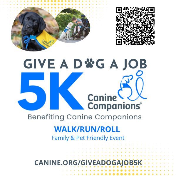 Give a Dog a Job 5k run/walk