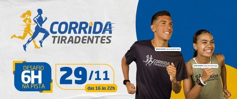 CORRIDA TIRADENTES - REVEZAMENTO 6H NA PISTA