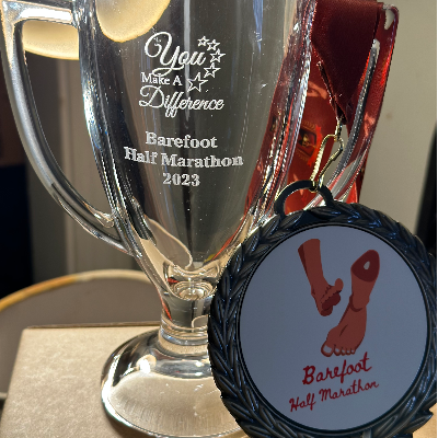 2025 Barefoot Half Marathon (13.1 miles)