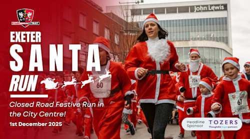 Exeter Santa Run 2025