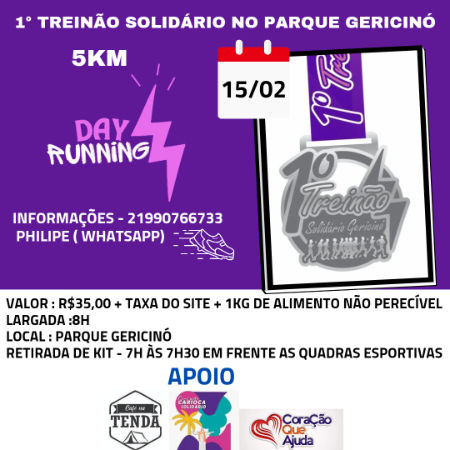 Treinão Corrida Parque Gericinó