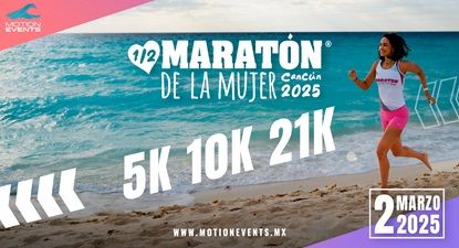 Medio Maratón Internacional de la Mujer 10ma Edición, Cancún 2025