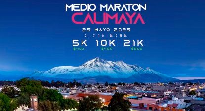 Medio Maratón Calimaya 2025