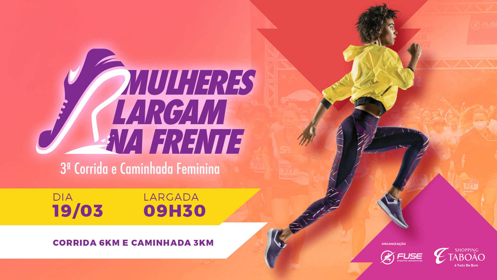 3ª Corrida Mulheres Largam Na Frente