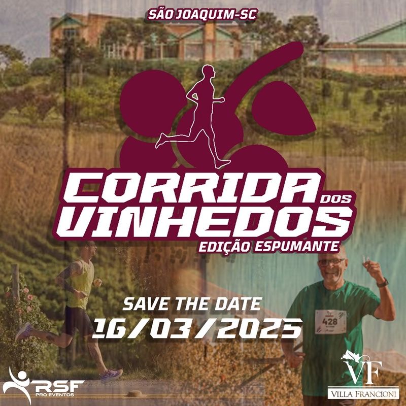 Corrida dos Vinhedos Villa Francioni - Edição Espumante
