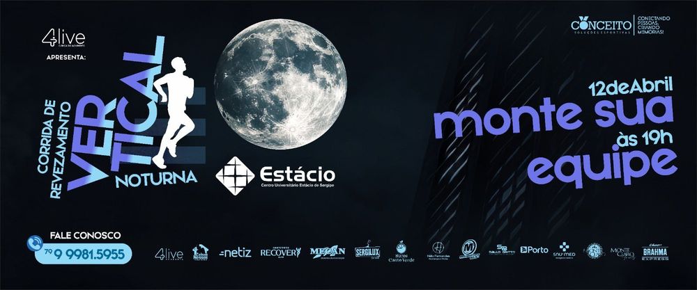 3ª Corrida Vertical de Revezamento Noturna