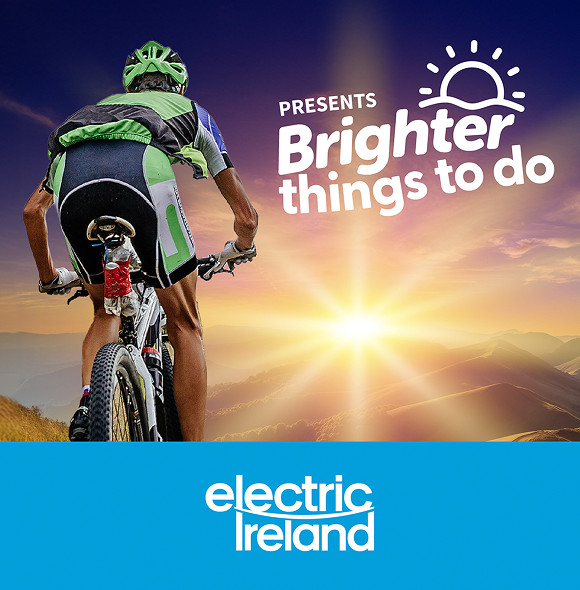 An Electric Ireland Brighter Things To Do campaign poster