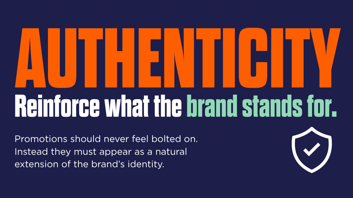 Graphic on authenticity
