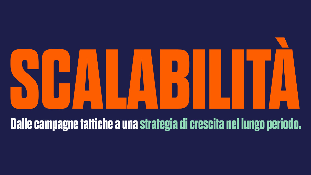 Visual dedicato alla SCALABILITÀ