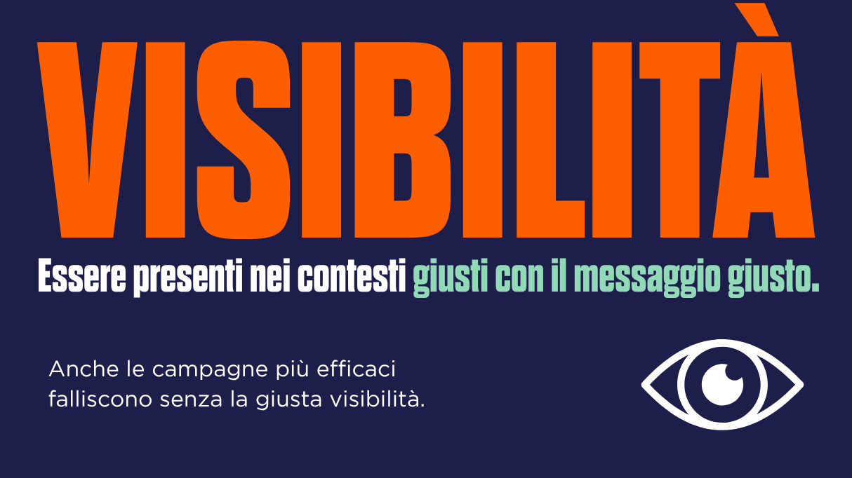 Visual dedicato alla VISIBILITÀ