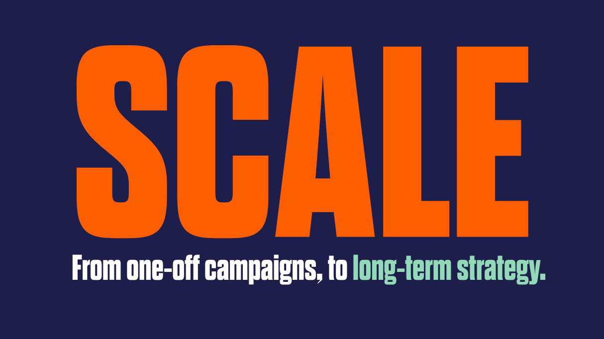 Graphic on scale