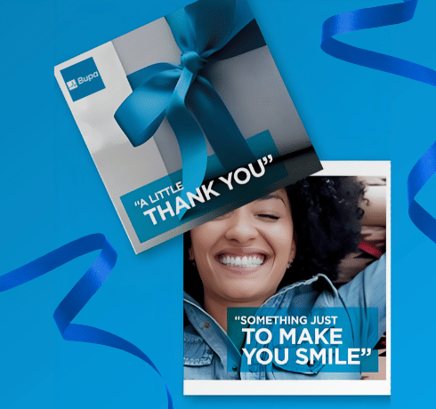 Promotional image of Bupa loyalty