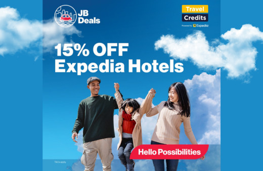 Image of 15% OFF Expedia Hotels with Travel Credits.