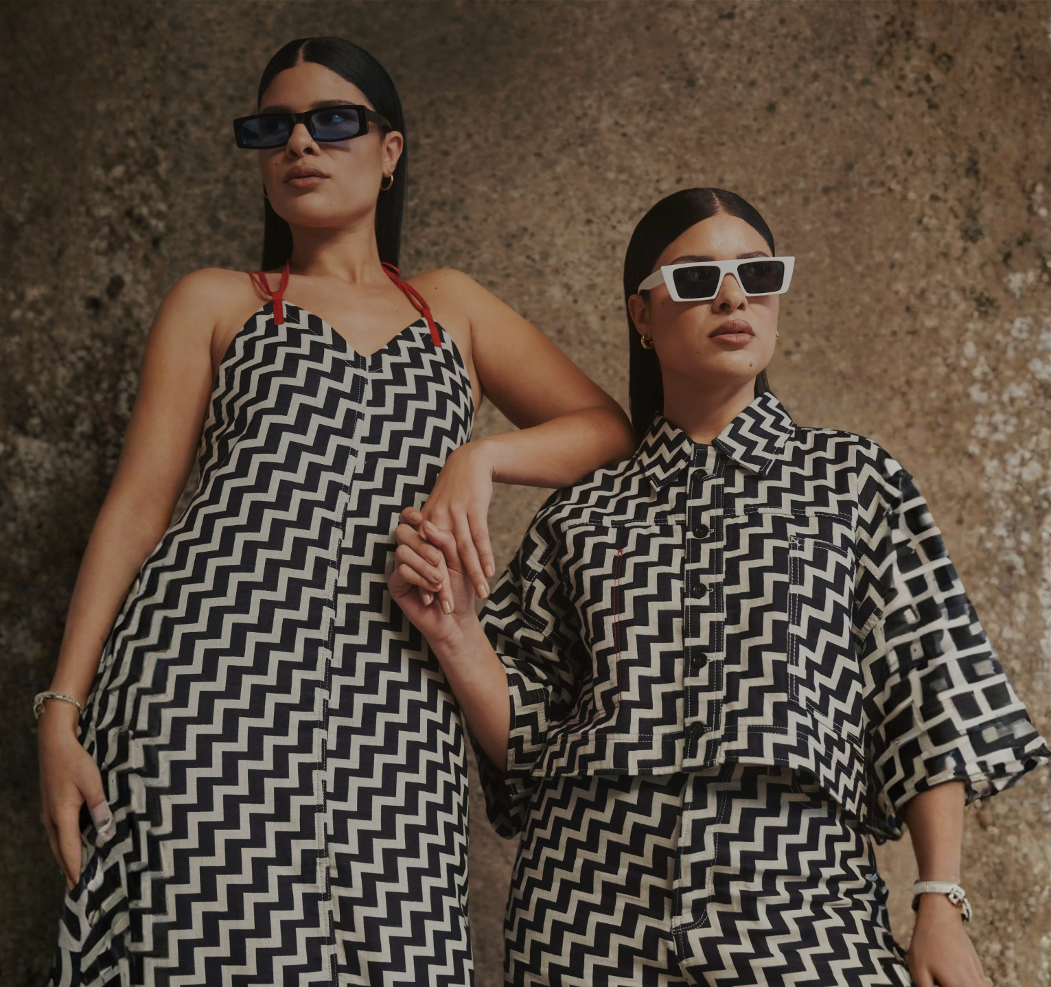 left side is a win contest banner." Right side shows images of coffee, shopping, a smiling woman, a burger, and a wrapped gift.